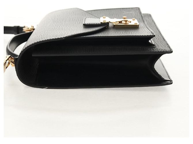 LOUIS VUITTON Borsa a Mano Epi Monceau 28 Nera M52122 LV Auth mr1592V Nero - vista 3