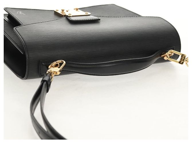 LOUIS VUITTON Borsa a Mano Epi Monceau 28 Nera M52122 LV Auth mr1592V Nero - vista 6