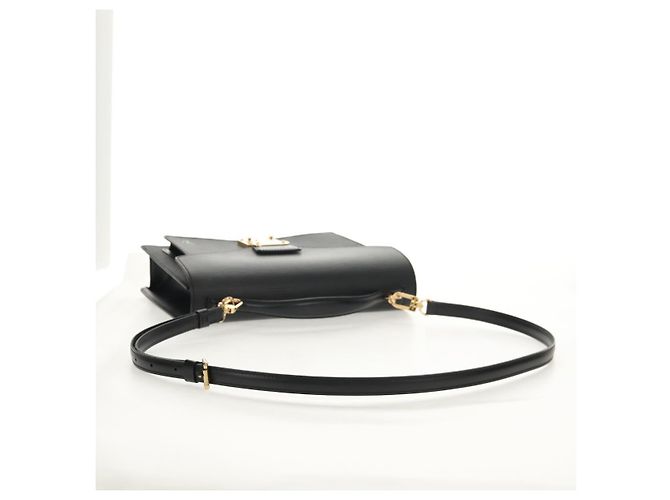 LOUIS VUITTON Borsa a Mano Epi Monceau 28 Nera M52122 LV Auth mr1592V Nero - vista 7