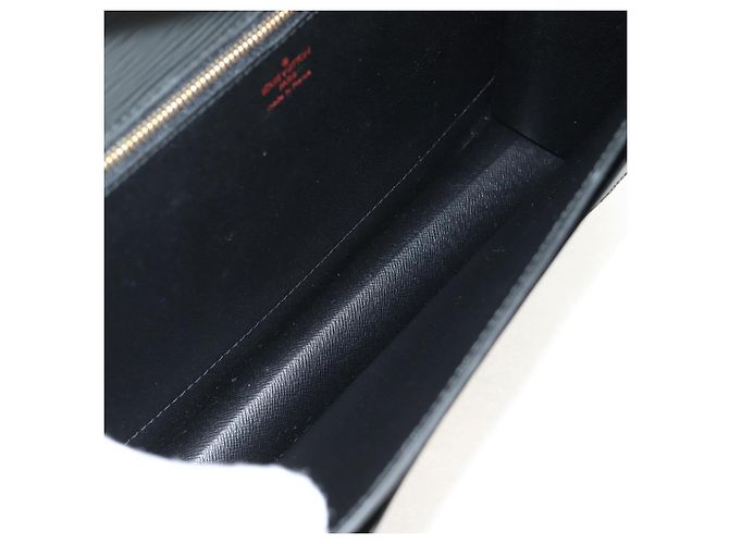 LOUIS VUITTON Borsa a Mano Epi Monceau 28 Nera M52122 LV Auth mr1592V Nero - vista 9