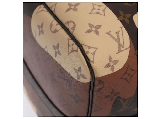 LOUIS VUITTON LV Portrait Keepall Bandouliere 55 Borsa Marrone M46677 Auth 86022SM - vista 9