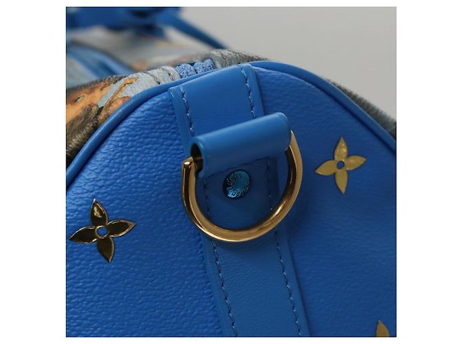 Borsa Keepall Bandoulière 50 della collezione Masters LOUIS VUITTON M43344 Auth 107059SM Monogramma - vista 19
