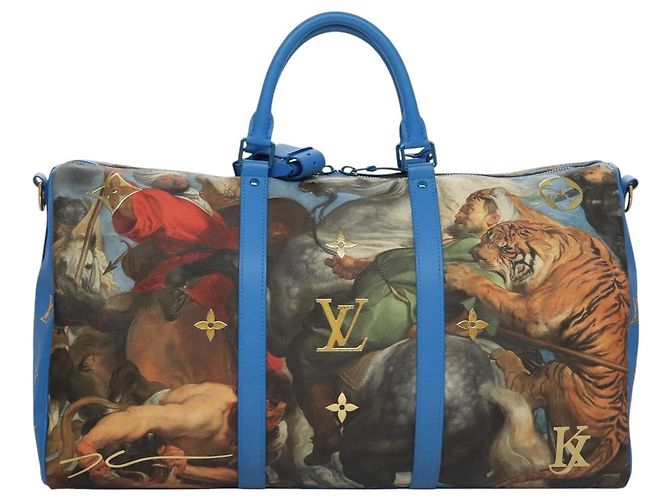 Borsa Keepall Bandoulière 50 della collezione Masters LOUIS VUITTON M43344 Auth 107059SM Monogramma - vista 2