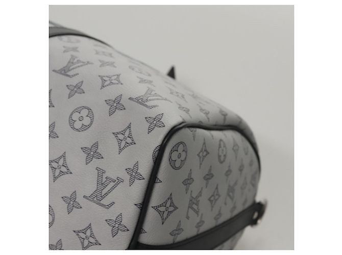LOUIS VUITTON Monogram Savanna Keepall Bandouliere 45 Borsa M54130 LV Auth 92978SM Marrone - vista 15