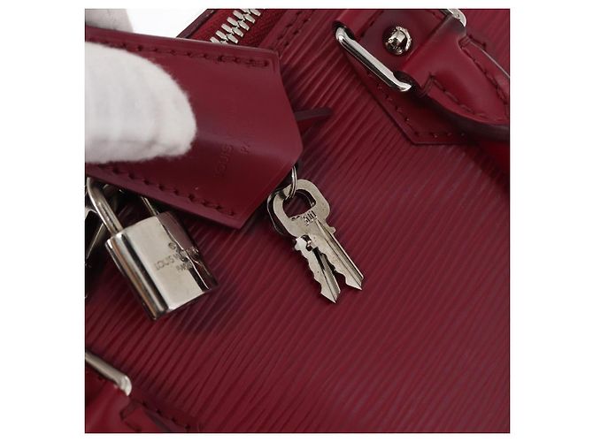 LOUIS VUITTON Borsa a Mano Epi Alma MM Fucsia LV Auth 156661SAV Fuschia - vista 10
