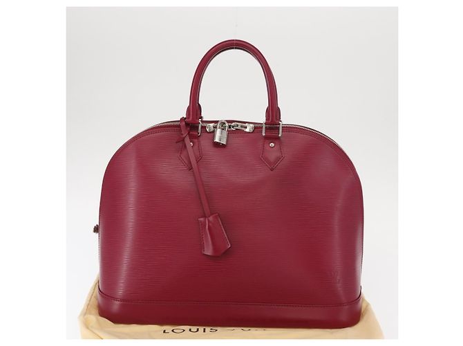 LOUIS VUITTON Borsa a Mano Epi Alma MM Fucsia LV Auth 156661SAV Fuschia - vista 12
