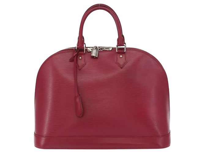 LOUIS VUITTON Borsa a Mano Epi Alma MM Fucsia LV Auth 156661SAV Fuschia - vista 13