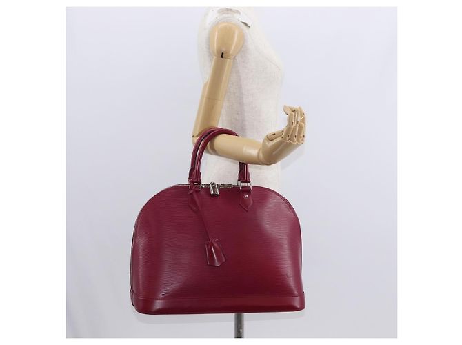 LOUIS VUITTON Borsa a Mano Epi Alma MM Fucsia LV Auth 156661SAV Fuschia - vista 21