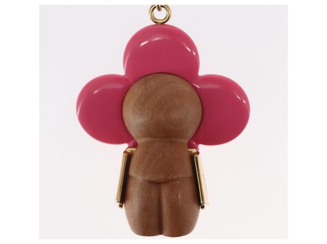 LOUIS VUITTON Porte Cre Vivienne Charm metal Rosa M67298 LV Auth 157421SAM - vista 7