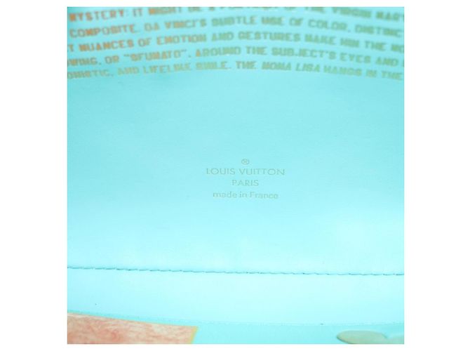 LOUIS VUITTON Collezione Masters Pochette Plat Borsa Verde M64799 LV Auth 161054V - vista 21