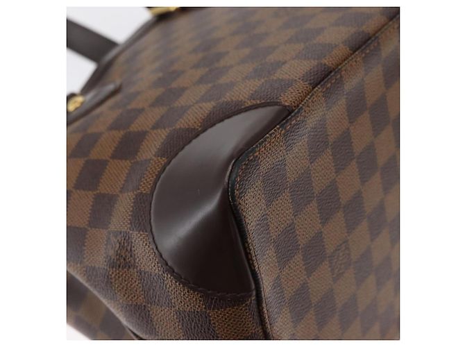 LOUIS VUITTON Borsa Tote Hampstead PM Damier Ebene N51205 LV Auth 163885V - vista 15