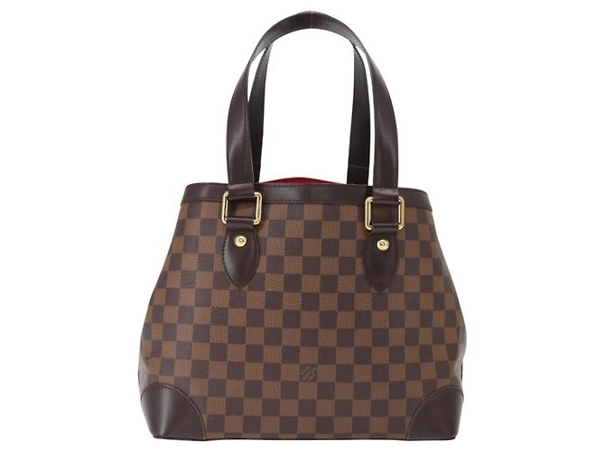 LOUIS VUITTON Borsa Tote Hampstead PM Damier Ebene N51205 LV Auth 163885V - vista 2