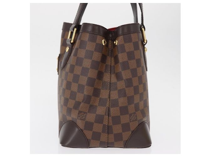 LOUIS VUITTON Borsa Tote Hampstead PM Damier Ebene N51205 LV Auth 163885V - vista 3