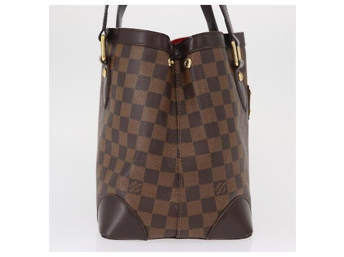 LOUIS VUITTON Borsa Tote Hampstead PM Damier Ebene N51205 LV Auth 163885V - vista 4