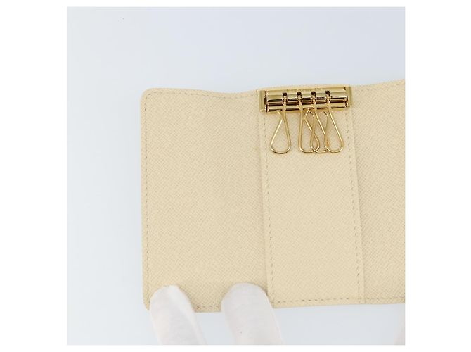 LOUIS VUITTON Estuche para Llaves Multicles 4 Damier Azur N60020 LV Auth 164049V - vista 21