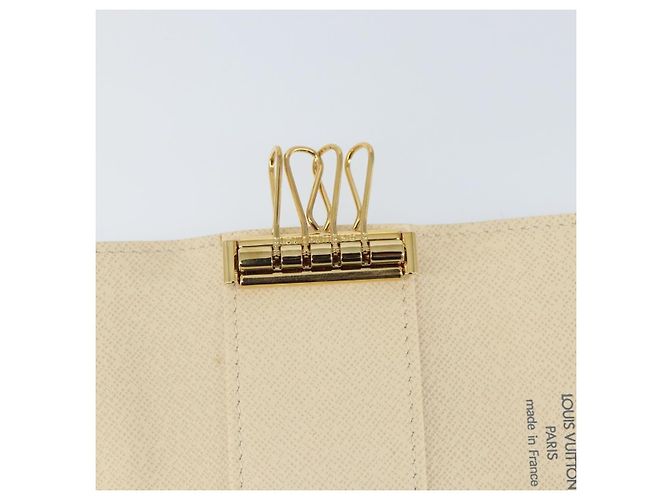 LOUIS VUITTON Estuche para Llaves Multicles 4 Damier Azur N60020 LV Auth 164049V - vista 23