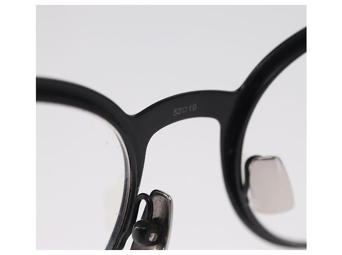 Occhiali SAINT LAURENT metallo Nero Auth 157573V - vista 10