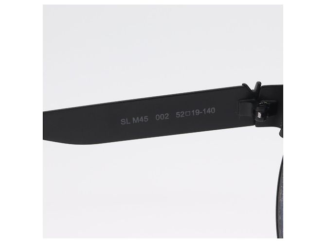 Occhiali SAINT LAURENT metallo Nero Auth 157573V - vista 17