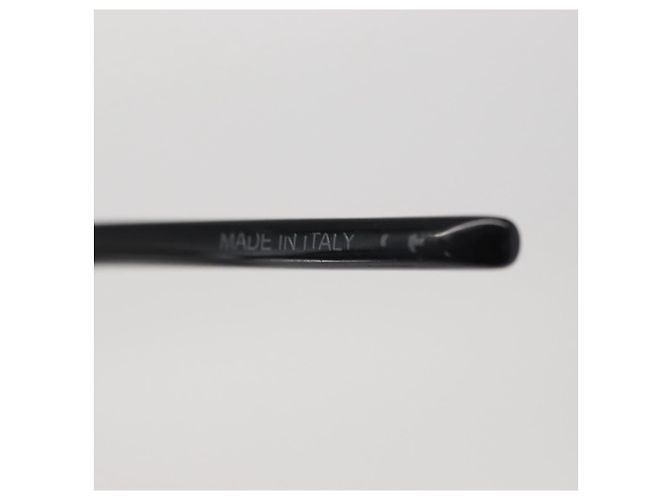 Occhiali SAINT LAURENT metallo Nero Auth 157573V - vista 18