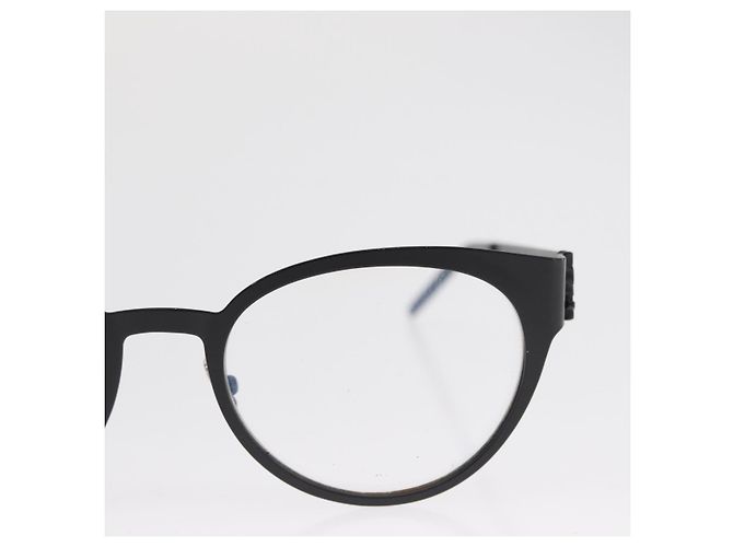 Occhiali SAINT LAURENT metallo Nero Auth 157573V - vista 4