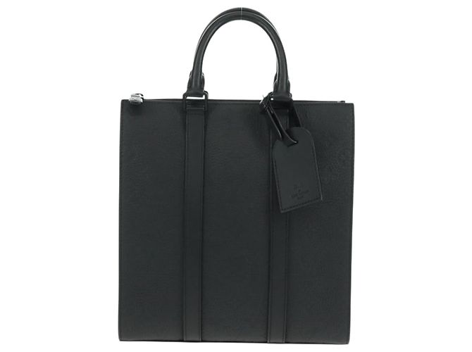 LOUIS VUITTON Taurillon Clemence Borsa Piatta Tessuto Nero M21884 Auth ki6418SAM - vista 13