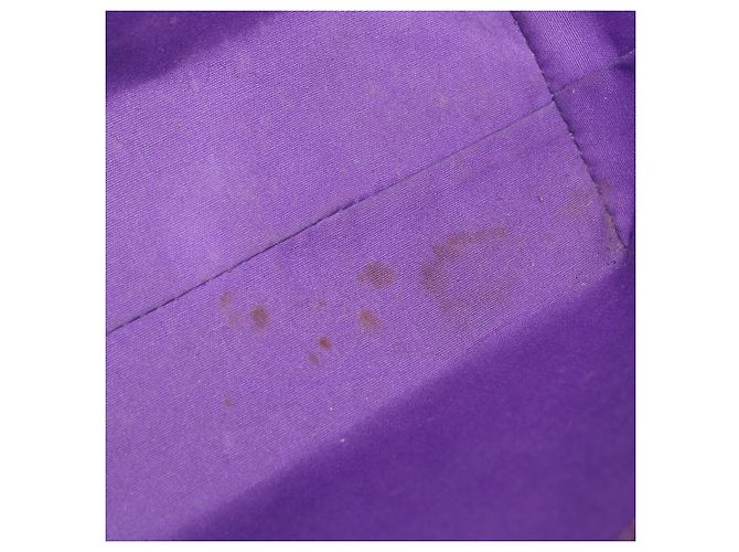 LOUIS VUITTON Monogram Vernis Reade PM Borsa a Mano Viola Viole M93578 Auth 169233V Porpora - vista 11