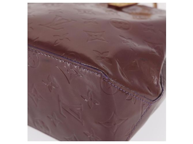 LOUIS VUITTON Monogram Vernis Reade PM Borsa a Mano Viola Viole M93578 Auth 169233V Porpora - vista 15