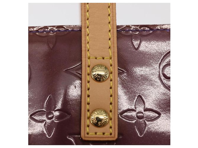 LOUIS VUITTON Monogram Vernis Reade PM Borsa a Mano Viola Viole M93578 Auth 169233V Porpora - vista 18