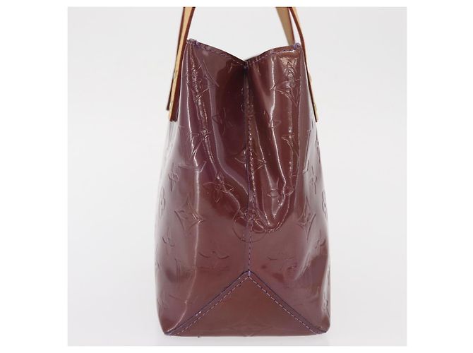 LOUIS VUITTON Monogram Vernis Reade PM Borsa a Mano Viola Viole M93578 Auth 169233V Porpora - vista 3
