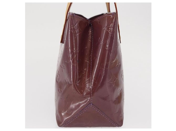LOUIS VUITTON Monogram Vernis Reade PM Borsa a Mano Viola Viole M93578 Auth 169233V Porpora - vista 4