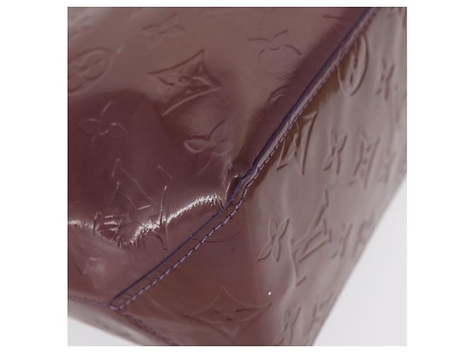 LOUIS VUITTON Monogram Vernis Reade PM Borsa a Mano Viola Viole M93578 Auth 169233V Porpora - vista 8