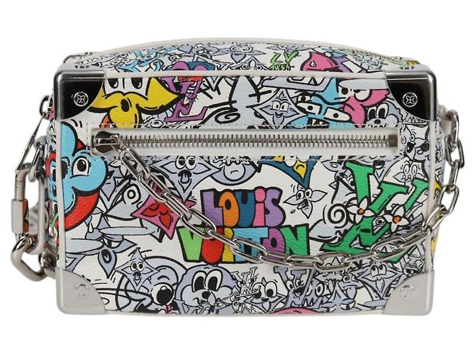LOUIS VUITTON Borsa Mini Soft Trunk Monogram Comics M82008 LV Auth 124897SM Multicolore - vista 13