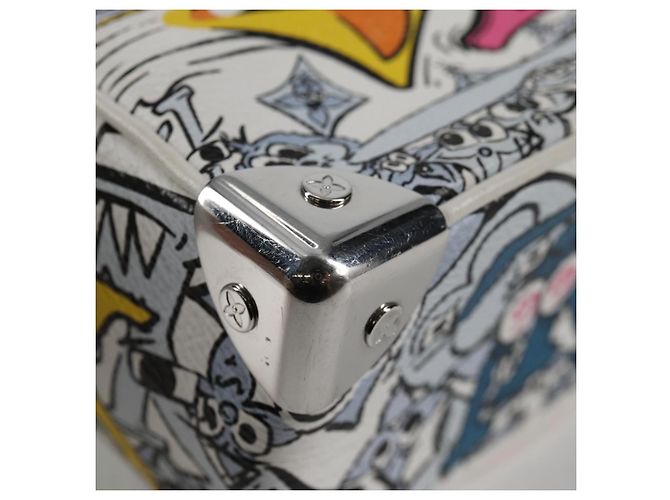 LOUIS VUITTON Borsa Mini Soft Trunk Monogram Comics M82008 LV Auth 124897SM Multicolore - vista 16