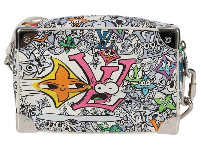 LOUIS VUITTON Borsa Mini Soft Trunk Monogram Comics M82008 LV Auth 124897SM Multicolore - vista 2