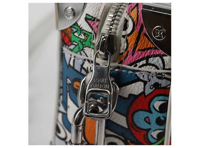 LOUIS VUITTON Borsa Mini Soft Trunk Monogram Comics M82008 LV Auth 124897SM Multicolore - vista 21