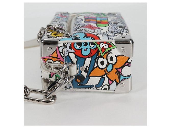 LOUIS VUITTON Borsa Mini Soft Trunk Monogram Comics M82008 LV Auth 124897SM Multicolore - vista 3