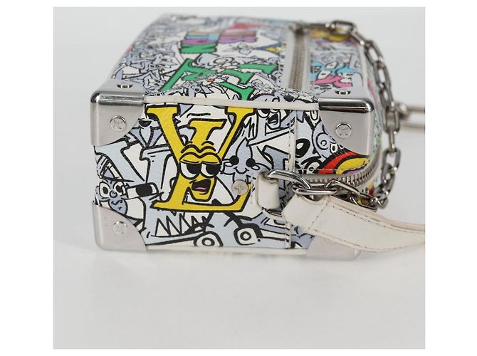LOUIS VUITTON Borsa Mini Soft Trunk Monogram Comics M82008 LV Auth 124897SM Multicolore - vista 4