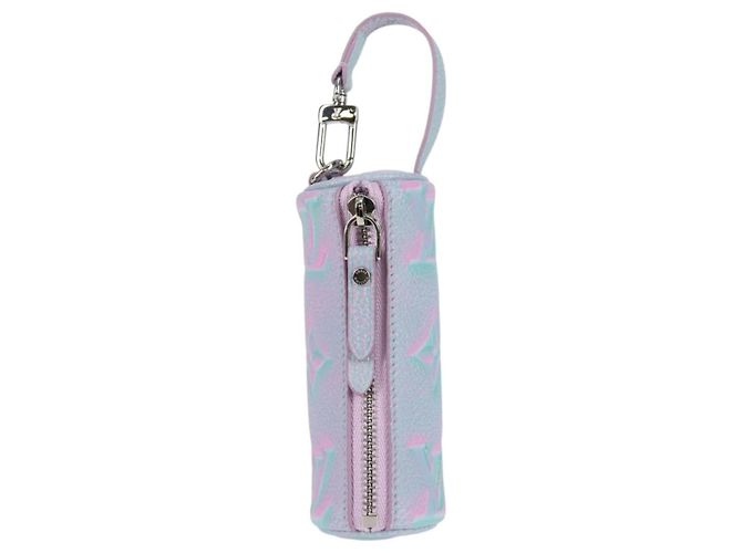 LOUIS VUITTON Pouch Micro Papillon Monogram Empreinte Lila M00837 Auth 126346SAM Porpora - vista 2