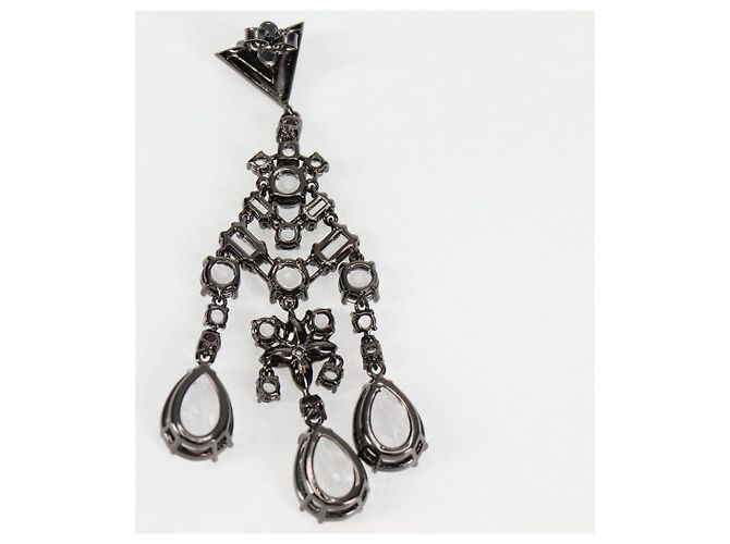 LOUIS VUITTON Pendente LV Chandelier Metallo Argento M02180 LV Auth 118796SM - vista 14