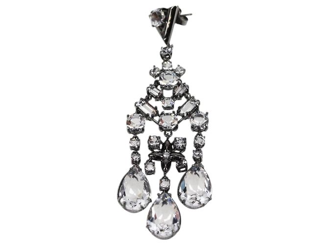 LOUIS VUITTON Pendente LV Chandelier Metallo Argento M02180 LV Auth 118796SM - vista 2