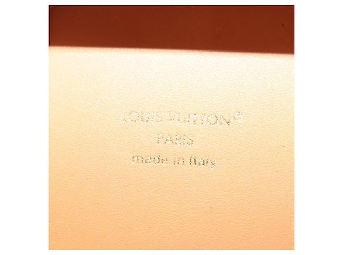 BOÎTE Metalgram Monogram LOUIS VUITTON métal or GI1139 LV Auth 124053SM Doré - vue 9