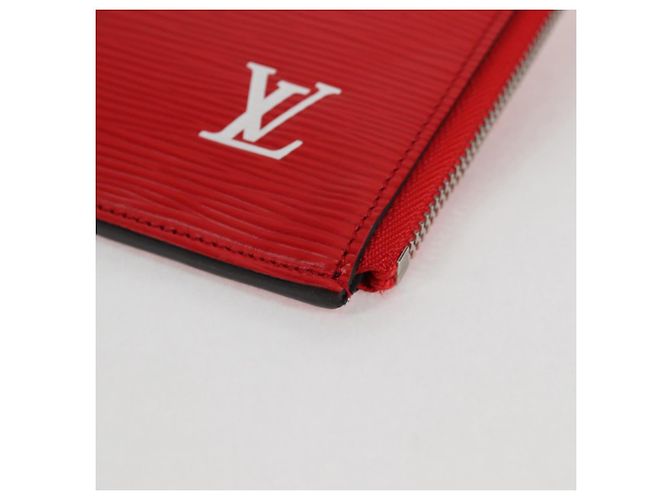 LOUIS VUITTON Pochette Jules GM Epi Supreme Borsa Rossa Bianca M67722 Auth 122842SM Bianco Rosso - vista 14