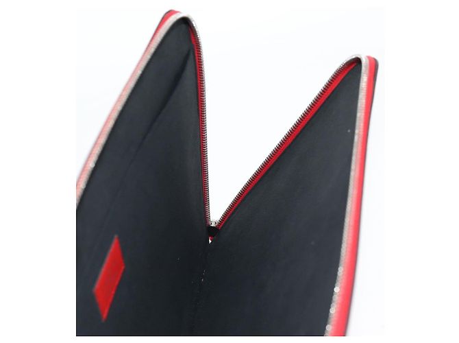 LOUIS VUITTON Pochette Jules GM Epi Supreme Borsa Rossa Bianca M67722 Auth 122842SM Bianco Rosso - vista 18
