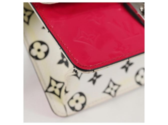 LOUIS VUITTON Borsa a Spalla Vernis Winewood PM Rose Pop M90443 LV Auth 127441SAM Rosa - vista 16