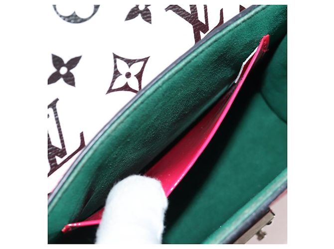 LOUIS VUITTON Borsa a Spalla Vernis Winewood PM Rose Pop M90443 LV Auth 127441SAM Rosa - vista 24