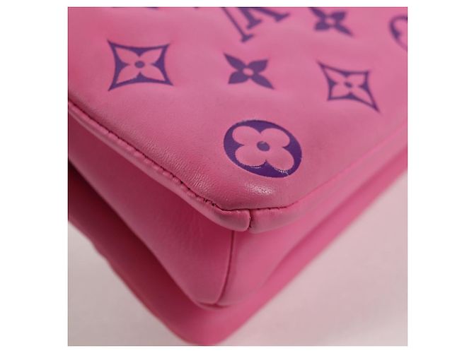 LOUIS VUITTON Pochette Coussin Monogram Borsa a Spalla Rosa M80745 LV Auth 126599SAM - vista 16