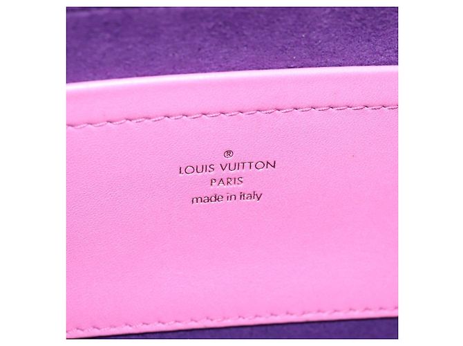 LOUIS VUITTON Pochette Coussin Monogram Borsa a Spalla Rosa M80745 LV Auth 126599SAM - vista 19