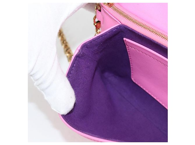 LOUIS VUITTON Pochette Coussin Monogram Borsa a Spalla Rosa M80745 LV Auth 126599SAM - vista 21