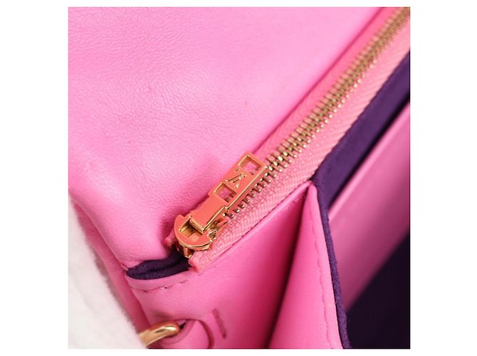 LOUIS VUITTON Pochette Coussin Monogram Borsa a Spalla Rosa M80745 LV Auth 126599SAM - vista 22
