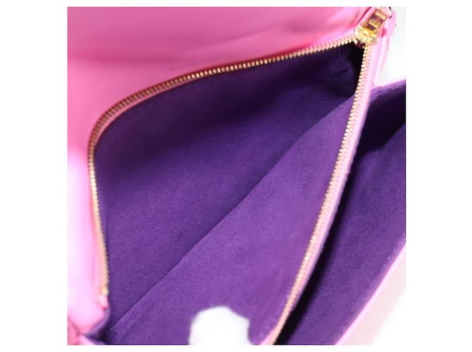 LOUIS VUITTON Pochette Coussin Monogram Borsa a Spalla Rosa M80745 LV Auth 126599SAM - vista 23